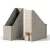 Iratpapucs, karton, 100 mm, LEITZ "Puro", homokbézs 2 db