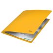 Gyorsfűző, A4, karton, LEITZ "Recycle", sárga