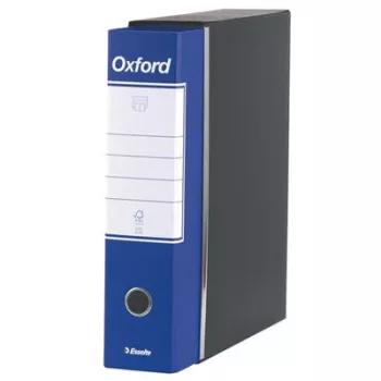   Tokos iratrendező, 80 mm, A4, karton, ESSELTE "Oxford", kék 1 db