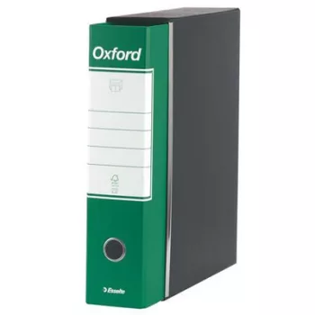   Tokos iratrendező, 80 mm, A4, karton, ESSELTE "Oxford", zöld 1 db