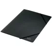 Gumis mappa, karton, A4, LEITZ "Recycle", fekete 1 db