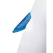 Gyorsfűző, klipes, PP, A4, LEITZ "ColorClip Magic", kék 1 db