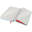 Beíró, A5, vonalas, 80 lap, keményfedeles, LEITZ "Cosy Soft Touch", nyugodtkék 1 db