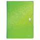 Harmonikamappa, A4, PP, 6 rekeszes, LEITZ "Wow", zöld