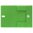 Iratvédő mappa, 11 mm, PP, A4, LEITZ "Recycle", zöld