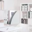 Spirálfüzet, A4, kockás, 80 lap, LEITZ "Wow", fehér 1 db
