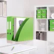 Spirálfüzet, A4, kockás, 80 lap, LEITZ "Wow", zöld 1 db