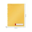 Genotherm, lefűzhető, A4 maxi, LEITZ "Cosy Privacy", melegsárga