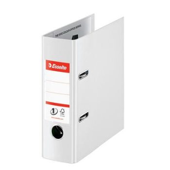   Iratrendező, 75 mm, A5, PP, ESSELTE "Standard", Vivida fehér
