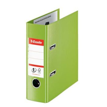   Iratrendező, 75 mm, A5, PP, ESSELTE "Standard", Vivida zöld