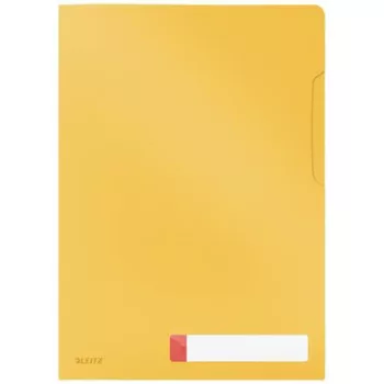   Genotherm, "L", A4, PP, LEITZ "Cosy Privacy", melegsárga