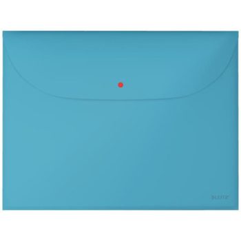   Irattartó tasak, 2 zsebes, A4, PP, pantentos, LEITZ "Cosy", nyugodtkék