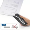 Tűzőgép, 60 lap, lapos tűzés, RAPID "Supreme OmniPress S060", fekete 1 db