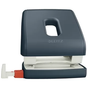   Lyukasztó, kétlyukú, 30 lap, LEITZ "Cosy", bársonyszürke 1 db