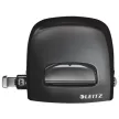 Lyukasztó, kétlyukú, 30 lap, fém, LEITZ "Nexxt Style, szaténfekete 1 db