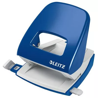 Lyukasztó, kétlyukú, 30 lap, LEITZ "Nexxt", kék 1 db