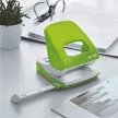 Lyukasztó, kétlyukú, 30 lap, LEITZ "Nexxt Wow", zöld 1 db