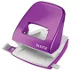 Lyukasztó, kétlyukú, 30 lap, LEITZ "Nexxt Wow", lila 1 db