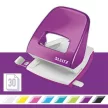 Lyukasztó, kétlyukú, 30 lap, LEITZ "Nexxt Wow", lila 1 db