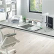 Irattálca, műanyag, LEITZ "Plus", fehér 1 db