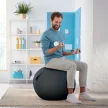 Ülőlabda, LEITZ "Ergo Cosy", bársonyszürke 1 db
