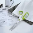 Olló, irodai, 20,5 cm, LEITZ "Wow Titán", zöld 1 db