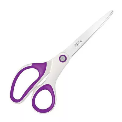 Olló, irodai, 20,5 cm, LEITZ "Wow Titán", lila 1 db