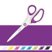 Olló, irodai, 20,5 cm, LEITZ "Wow Titán", lila 1 db