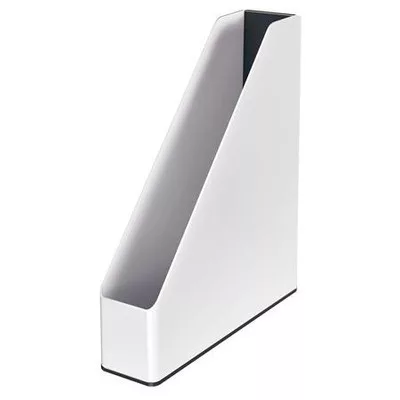 Iratpapucs, műanyag, 73 mm, kettős színhatású, LEITZ "Wow", fekete 1 db