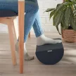 Lábtámasz, LEITZ "Ergo Cosy", bársonyszürke 1 db