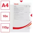 Genotherm, "L", A4, 105 mikron, narancsos felület, ESSELTE "Standard" 10 db