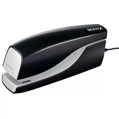 Tűzőgép, elektromos, No. 10, 10 lap, LEITZ "Nexxt 5532", fekete 1 db ► AKCIÓS!