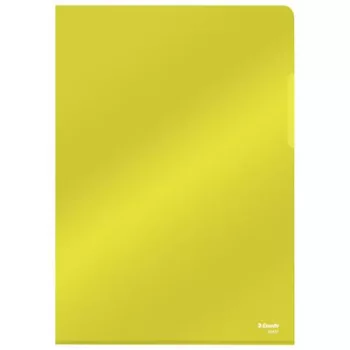   Genotherm, "L", A4, 150 mikron, víztiszta felület, ESSELTE "Luxus", sárga