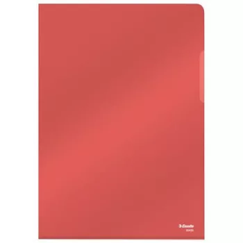   Genotherm, "L", A4, 150 mikron, víztiszta felület, ESSELTE "Luxus", piros