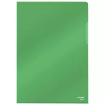   Genotherm, "L", A4, 150 mikron, víztiszta felület, ESSELTE "Luxus", zöld