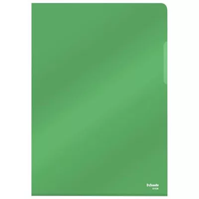 Genotherm, "L", A4, 150 mikron, víztiszta felület, ESSELTE "Luxus", zöld