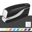 Tűzőgép, elektromos, No.10, 10 lap, LEITZ "Wow", fekete 1 db