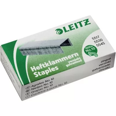 Tűzőkapocs, No.10, LEITZ "P2" 1000 db