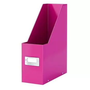   Iratpapucs, PP/karton, 95 mm, LEITZ "Click&Store", rózsaszín 1 db