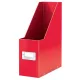 Iratpapucs, PP/karton, 95 mm, LEITZ "Click&Store", piros 1 db