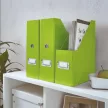 Iratpapucs, PP/karton, 95 mm, LEITZ "Click&Store", zöld 1 db