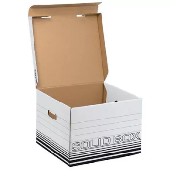   Archiválódoboz, M méret, LEITZ "Solid", fehér 1 db