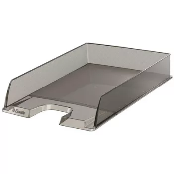   Irattálca, műanyag, ESSELTE "Europost", füstszínű