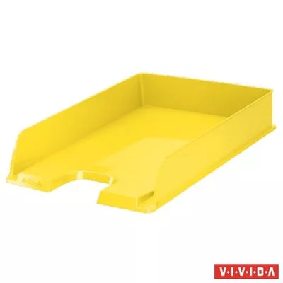 Irattálca, műanyag, ESSELTE "Europost", Vivida sárga