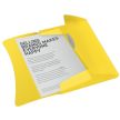 Gumis mappa, 15 mm, PP, A4, ESSELTE "Vivida", sárga