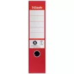 Iratrendező, 75 mm, A4, élvédő sínnel, ESSELTE "No.1", piros 1 db