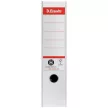 Iratrendező, 75 mm, A4, élvédő sínnel, ESSELTE "No.1", fehér 1 db