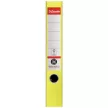 Iratrendező, 50 mm, A4, környezetbarát, élvédő sínnel, ESSELTE "No.1", sárga 1 db
