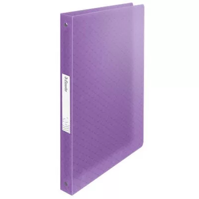 Gyűrűs könyv, 4 gyűrű, 25 mm, A4, PP, ESSELTE "Colour'Breeze", levendula 1 db
