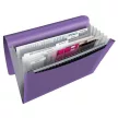 Harmonikamappa, A4, PP, 6 rekeszes, ESSELTE "Colour'Breeze", levendula